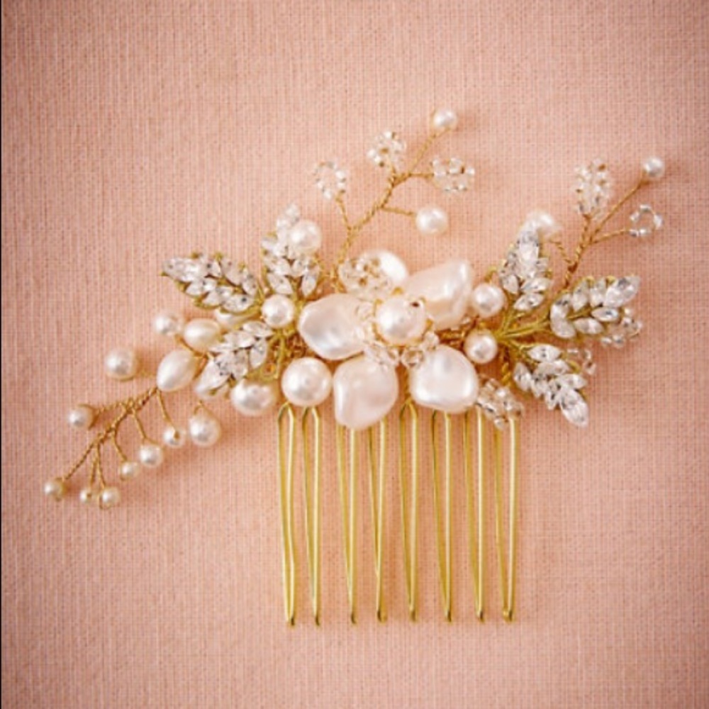 BHLDN Rosina Floral Hair comb